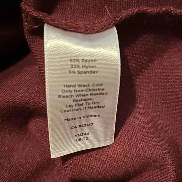 Talbots Quarter Sleeve Top - Picture 4 of 4